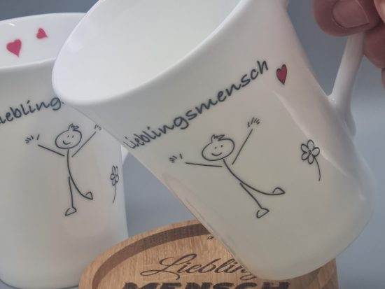 Lieblingsmensch Becher Set